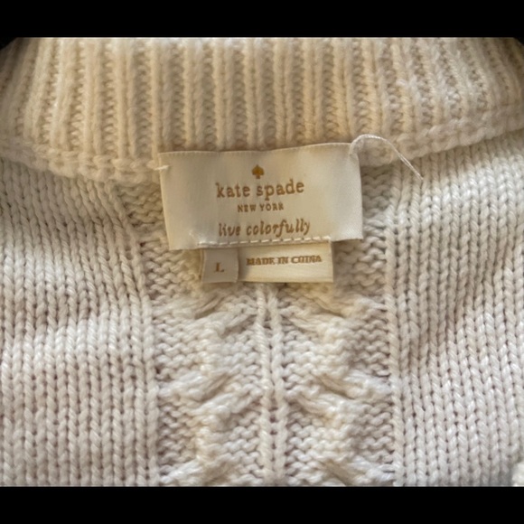 🎉HP🎉 Kate Spade Cable Knit. - Picture 4 of 4